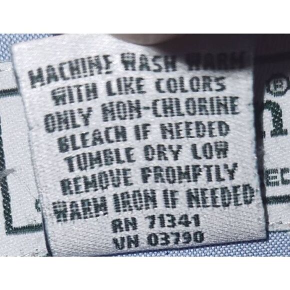 LL Bean Men's Bean's Wrinkle-Resistant Everyday Shirt, Traditional Fit, Long-Sle - Picture 5 of 5